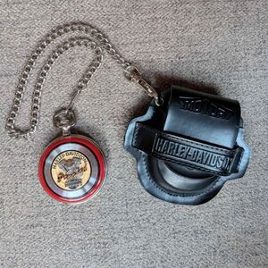 Harley-Davidson Pocket Watch with Case